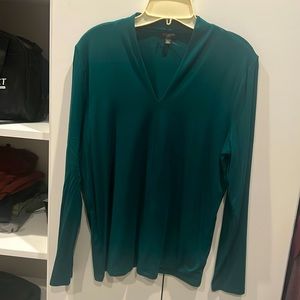 NWT Talbots petite Xl v neck top